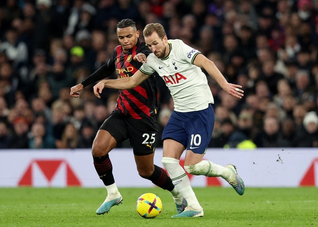 Kết quả Ngoại hạng Anh, Tottenham 1-0 Man City: Harry Kane lập kỷ lục - Ảnh 1.