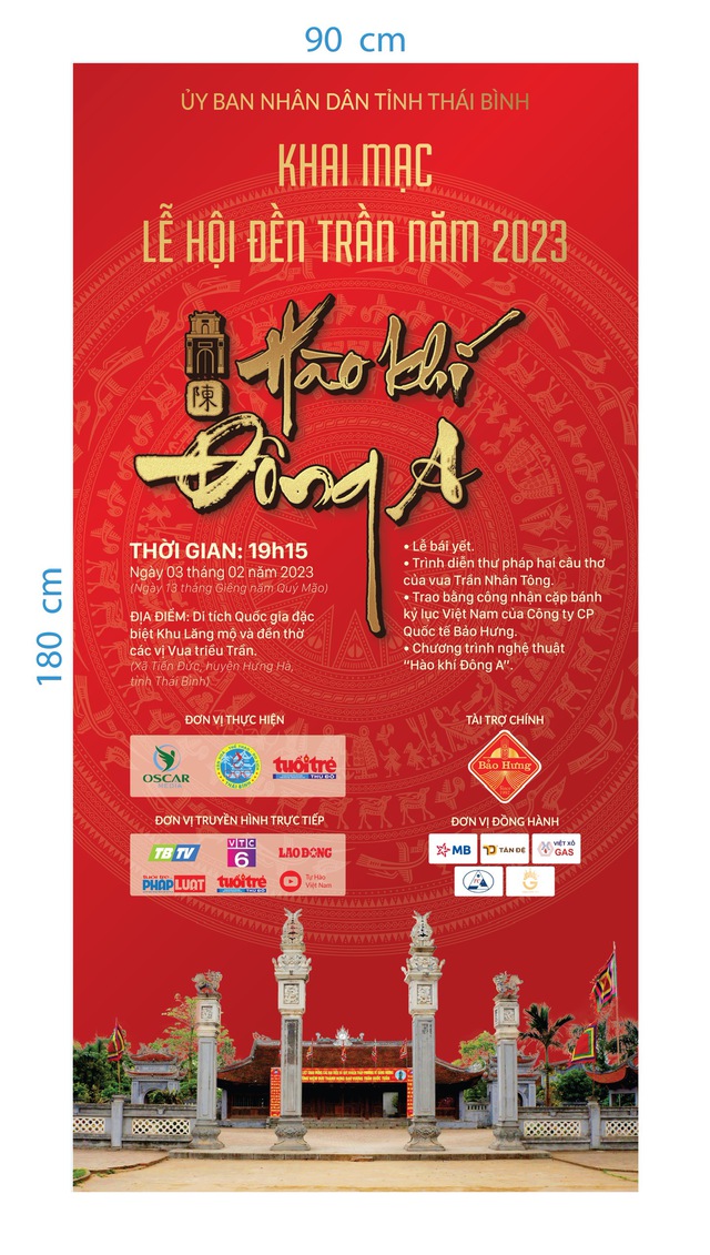  Thực hư tấm biển lễ hội đền Trần Thái Bình, di sản văn hóa vật thể 'phi quốc gia' - Ảnh 3.