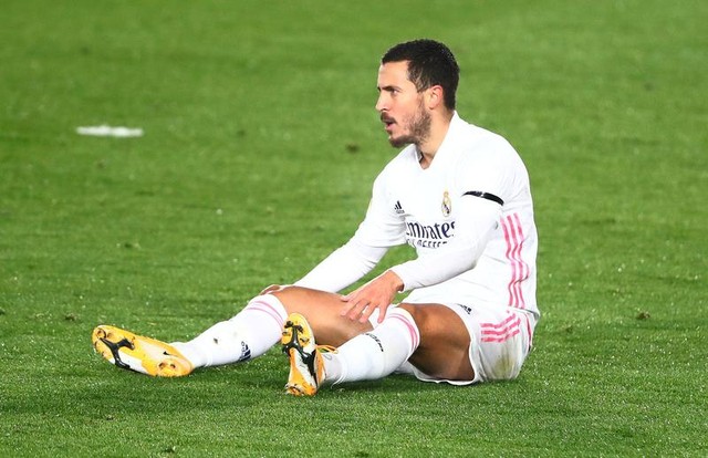 Lần thứ 18 dính chấn thương ở Real Madrid, tương lai Eden Hazard ngày càng ảm đạm - Ảnh 2.