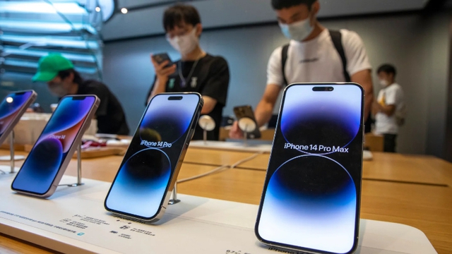 Doanh số chậm, Apple giảm giá iPhone 14 Pro tại Trung Quốc - Ảnh 1.