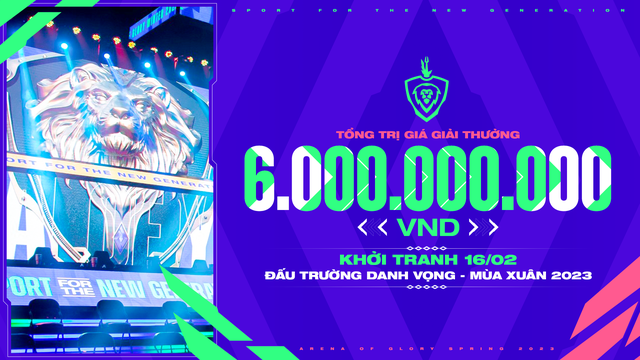 Liên Quân Mobile: Đấu Trường Danh Vọng mùa xuân 2023 từ ngày 16.2 - Ảnh 2.