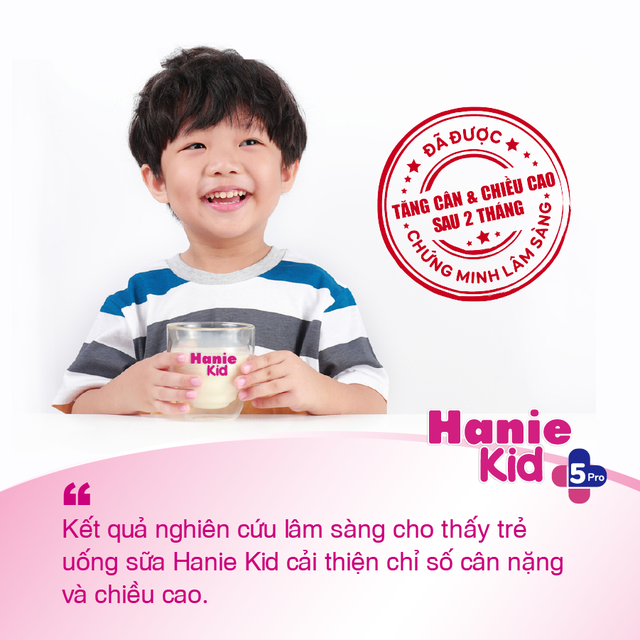 Sản phẩm dinh dưỡng Hanie Kid 2+: Giúp trẻ tăng cân, tăng chiều cao sau 2 tháng - Ảnh 3.