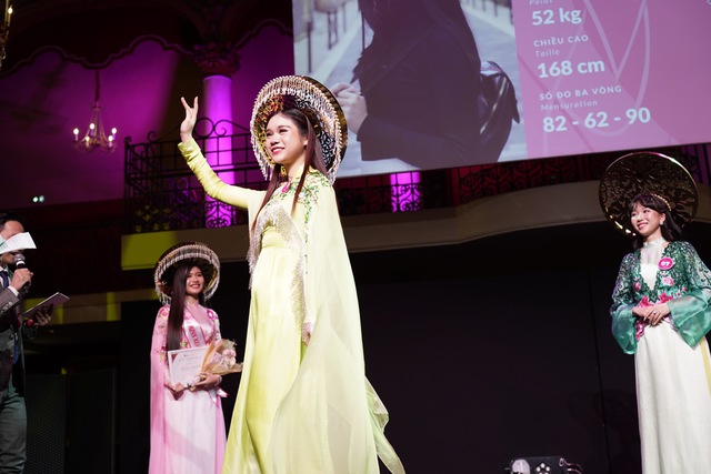 Profile khủng của nữ sinh giành giải nhất Hoa khôi Duyên dáng Việt Nam tại châu Âu - Ảnh 2.