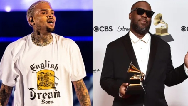Chris Brown xin lỗi Robert Glasper sau cay cú thua giải Grammy - Ảnh 1.