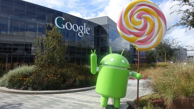 Những bức tượng theo tên của các bản Android thường xuất hiện trong khuôn viên trụ sở Google tại Mỹ