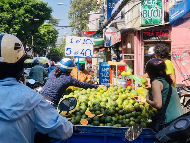 Nhiều loại trái cây giá siêu rẻ, dân TP.HCM lại chung tay giải cứu - Ảnh 2.