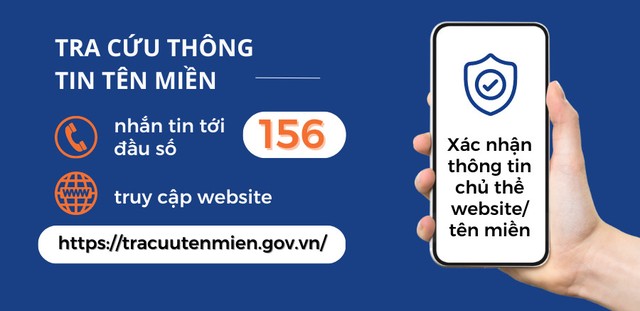 Từ 1.3, có thể tra cứu thông tin tên miền qua đầu số 156 - Ảnh 1.