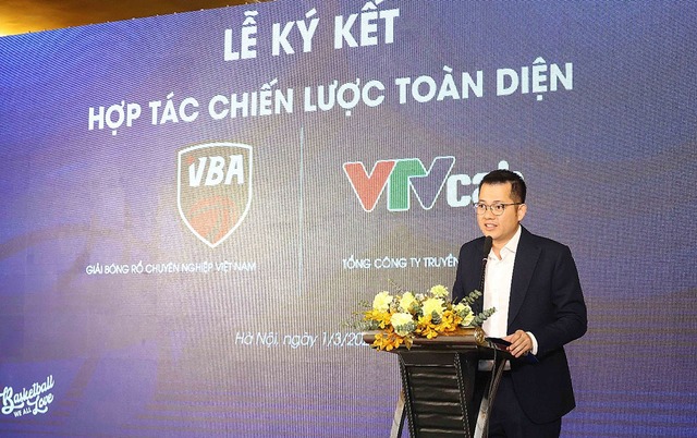 Ông Trần Chu Sa - Giám đốc Điều hành VBA phát biểu tại sự kiện