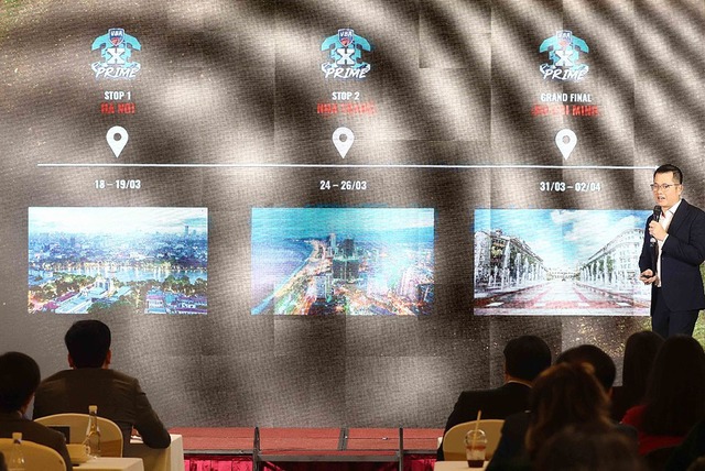 Ông Trần Chu Sa chia sẻ những thông tin về mùa giải VBA 2023