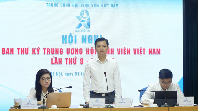 Hội nghị Ban thư ký T.Ư Hội Sinh viên Việt Nam bàn nhiều nội dung quan trọng - Ảnh 1.
