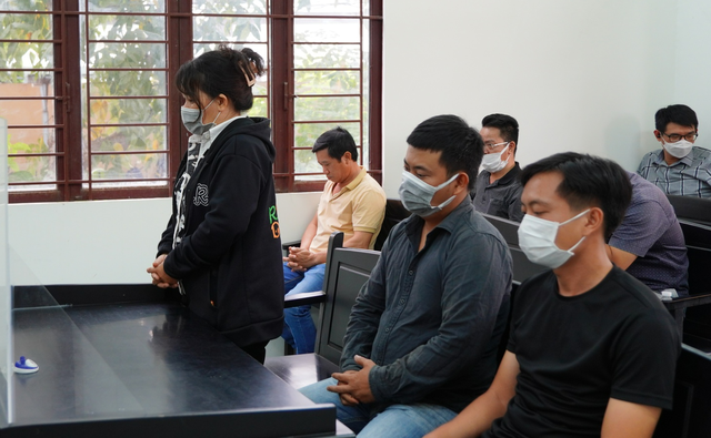 Bị cáo Hà Bảo Châu tại phiên tòa