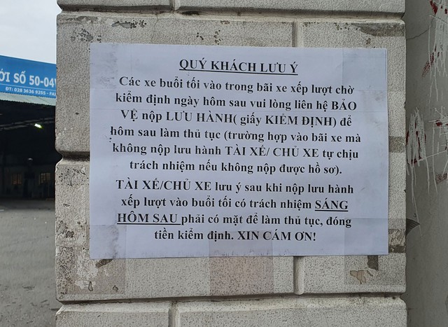 Đi đăng kiểm phải tốn tiền... ngủ khách sạn - Ảnh 3.