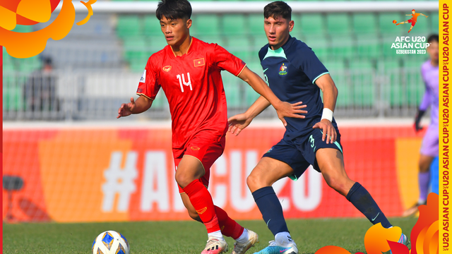 Quốc Việt gây ấn tượng AFC với tình huống xuyên thủng hàng thủ U.29 Úc