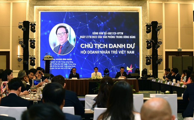 Ông Hoàng Bình Quân làm Chủ tịch danh dự TƯ Hội Doanh nhân trẻ Việt Nam - Ảnh 4.