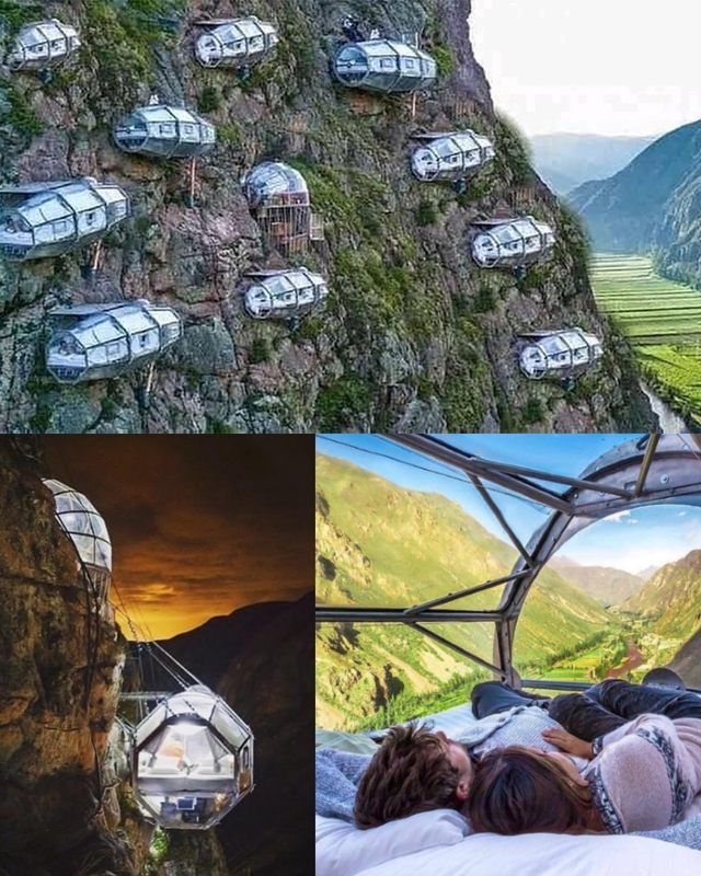 Khách sạn treo cao ở vách núi đầu tiên trên thế giới  - Ảnh 1.