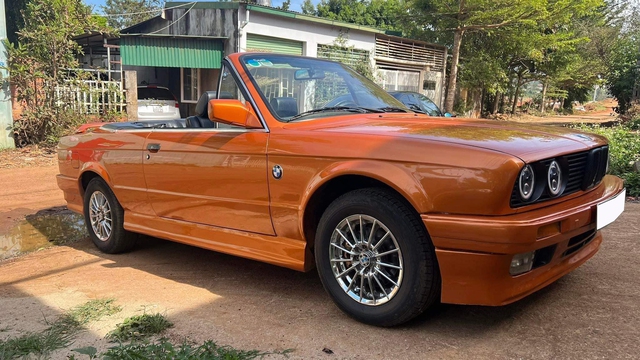 BMW 3-Series mui trần 30 năm tuổi, duy nhất 1 chiếc tại Việt Nam  - Ảnh 1.