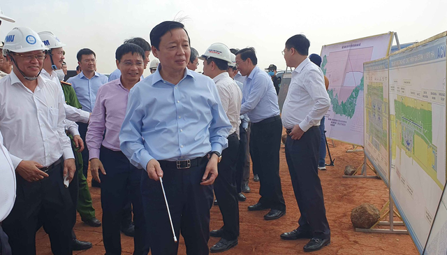 Phó thủ tướng Trần Hồng Hà kiểm tra thực tế dự án sân bay Long Thành - Ảnh 2.