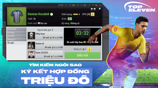 Top Eleven VNG chính thức ra mắt game thủ Việt hôm nay - Ảnh 5.