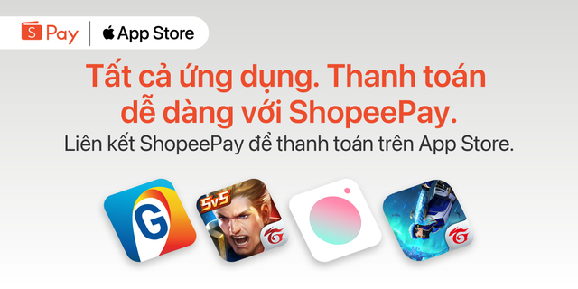 ShopeePay trở thành phương thức thanh toán trên App Store tại Việt Nam - Ảnh 1.