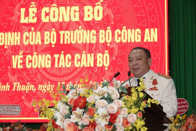 Đại tá Lê Quang Nhân làm giám đốc Công an tỉnh Bình Thuận - Ảnh 3.