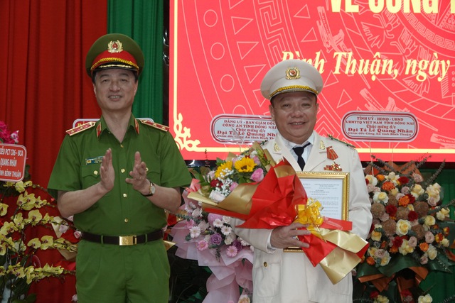 Đại tá Lê Quang Nhân làm giám đốc Công an tỉnh Bình Thuận - Ảnh 1.