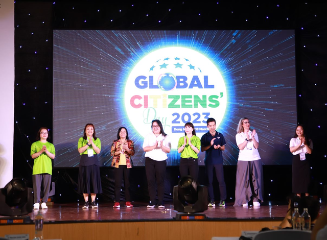 Hơn 2.000 học sinh tham gia ngày hội công dân toàn cầu  - Ảnh 1.