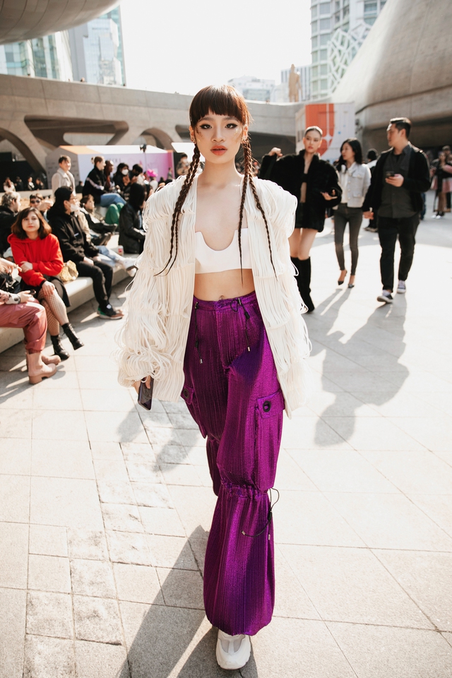 Diện thiết kế của Công Trí, Bảo Hà xuất hiện ấn tượng tại Seoul Fashion Week 2023 - Ảnh 16.