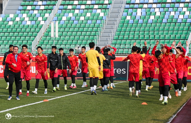 U.20 Việt Nam được đổi sân tập, có lực lượng mạnh nhất đấu U.20 Qatar - Ảnh 1.