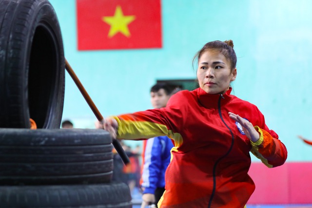 Đội tuyển võ gậy Việt Nam đặt mục tiêu giành từ 2-3 HCV tại SEA Games 32 - Ảnh 2.