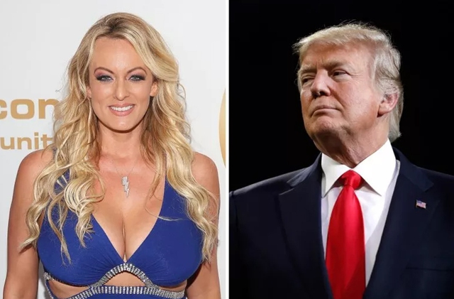 Ngôi sao phim sex Stormy Daniels tự nhận cựu Tổng thống Donald  Trump dùng tiên bịt miệng cô là ai?  - Ảnh 1.