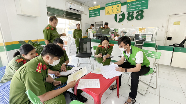 Tổng kiểm tra 20 cơ sở của Công ty F88 trên địa bàn tỉnh An Giang - Ảnh 1.