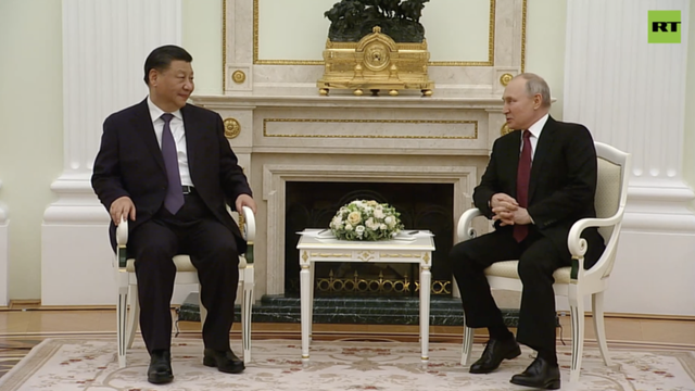 Cuộc đối thoại thượng đỉnh Nga-Trung ở Điện Kremlin - Ảnh 1.
