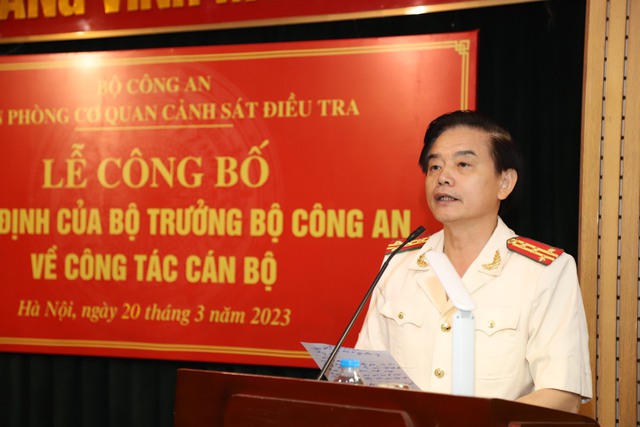 Đại  tá Trần Văn Toản làm Phó Chánh Văn phòng Cơ quan CSĐT Bộ Công an - Ảnh 2.