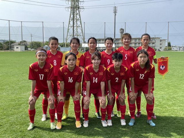 U.17 nữ Việt Nam thua U.17 nữ Nhật Bản 0-12 - Ảnh 1.