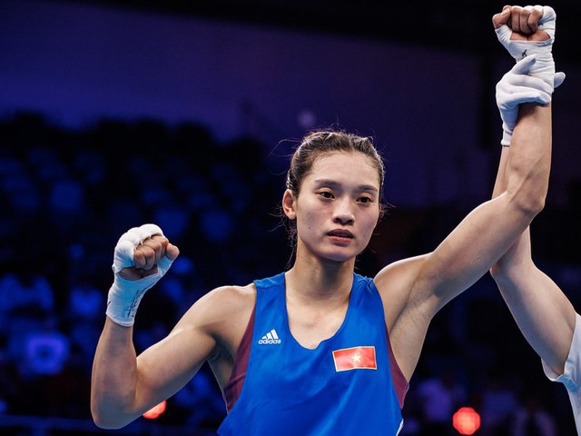 Hạ tay đấm châu Âu, Nguyễn Thị Tâm tiến vào bán kết giải boxing thế giới - Ảnh 3.