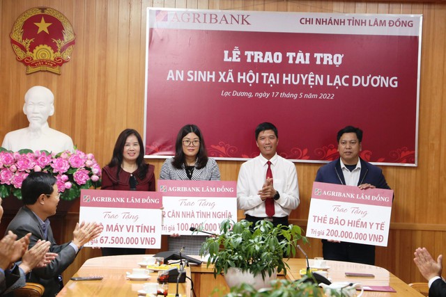 Agribank Lâm Đồng với công tác an sinh xã hội - Ảnh 1.