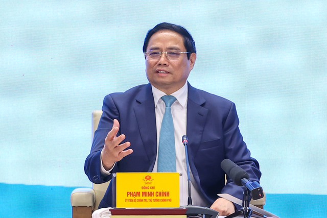 Thủ tướng Phạm Minh Chính đối thoại với thanh niên - Ảnh 1. Thủ tướng Phạm Minh Chính đối thoại với thanh niên - Ảnh 1.