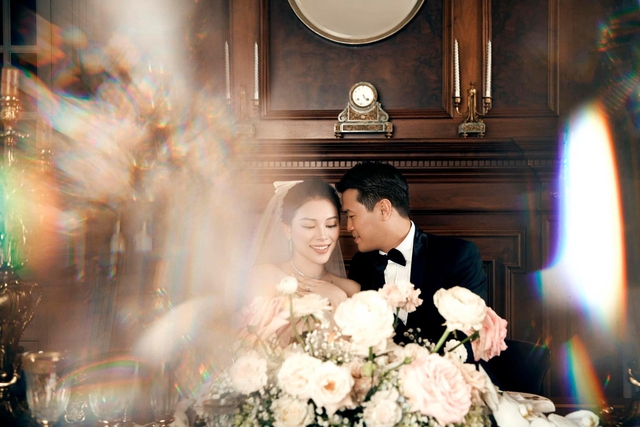 Linh Rin khoe ảnh cưới, nhắn nhủ ngọt ngào đến em chồng Tăng Thanh Hà - Ảnh 1.