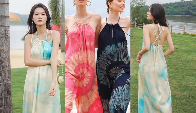 5 kiểu váy đầm đi biển đón hè 2023 rực rỡ hơn bao giờ hết - Ảnh 2.