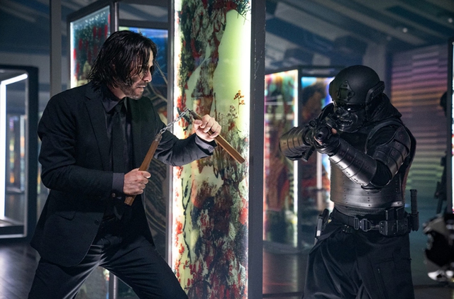 Keanu Reeves slashed the actor's head in an accident on the set of 'John Wick' - Photo 2.