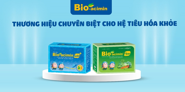Bio-acimin là sản phẩm tiêu biểu liên tiếp đạt các giải thưởng danh giá do chuyên gia và người tiêu dùng bình chọn