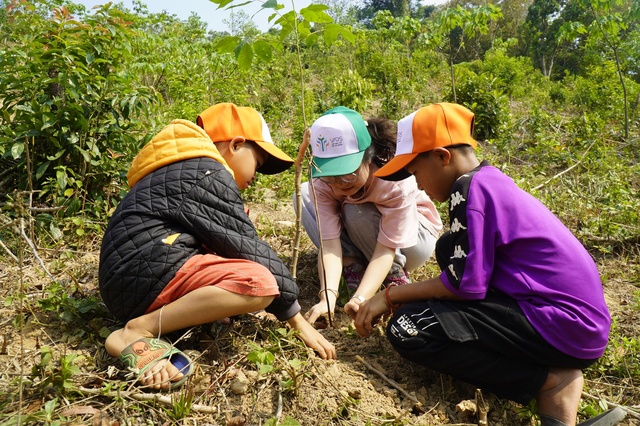 Khởi động trồng hàng trăm ha rừng nơi đầu nguồn sông Thạch Hãn - Ảnh 4.