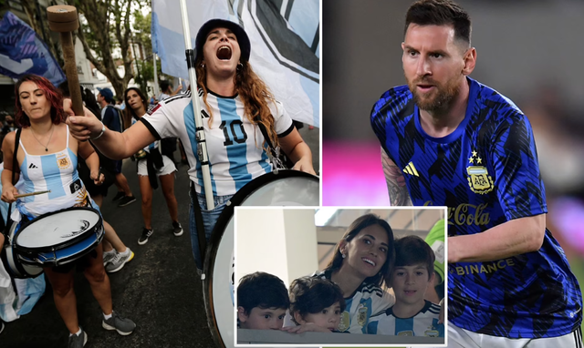 Messi ghi siêu phẩm sút phạt trong ngày đội tuyển Argentina được vinh danh - Ảnh 2.
