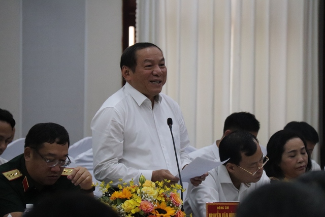Chủ tịch Quốc hội Vương Đình Huệ làm việc với lãnh đạo chủ chốt tỉnh Bình Thuận - Ảnh 2.