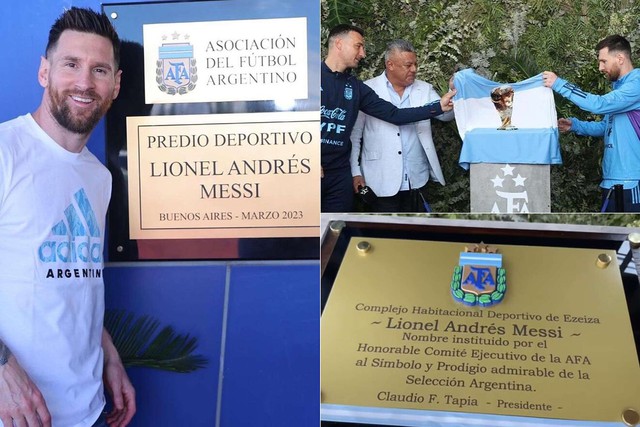 LĐBĐ Argentina đổi tên khu liên hợp thể thao Ezeiza theo tên Messi - Ảnh 1.