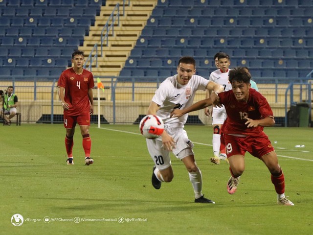 U.23 Việt Nam 0-0 U.23 Kyrgyzstan (tỷ số luân lưu 4-5): Nỗ lực đáng khen, Thanh Nhàn xuất sắc nhất - Ảnh 3.