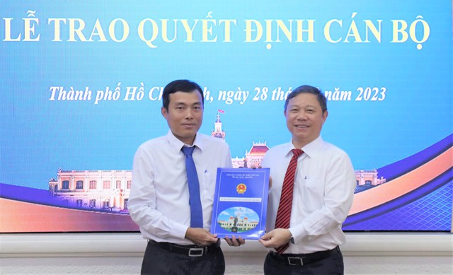 Ông Võ Minh Thành làm Phó giám đốc Sở TT-TT TP.HCM - Ảnh 1.
