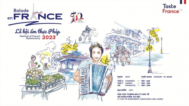 Lễ hội văn hóa Pháp sẽ được tổ chức tại phố đi bộ hồ Gươm - Ảnh 2.