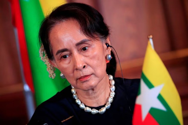 Chính quyền quân sự Myanmar giải thể đảng của bà Suu Kyi - Ảnh 1.