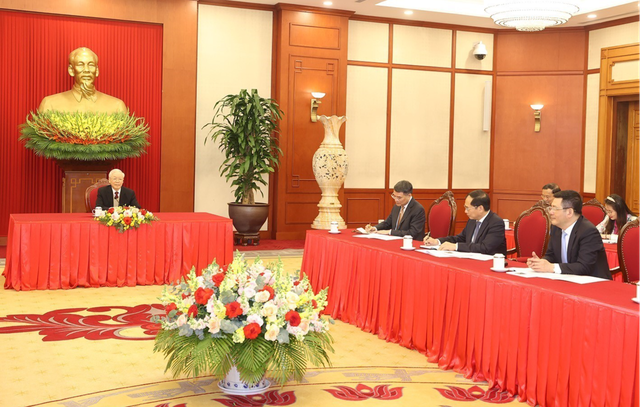 Tổng Bí thư Nguyễn Phú Trọng điện đàm với Tổng thống Mỹ Joe Biden - Ảnh 4.